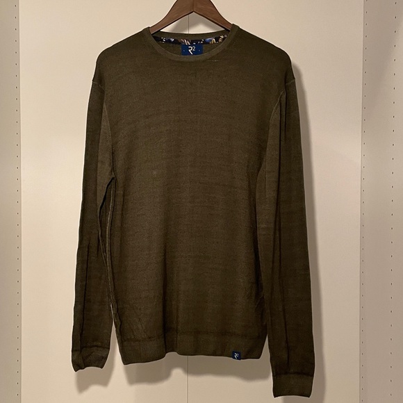 R2 Virgin wool crewneck sweater - Picture 1 of 4